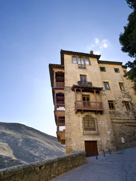 Casas Colgadas em Cuenca — Fotografia de Stock
