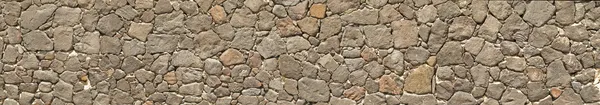 Büyük bir taş duvar Panoraması — Stok fotoğraf