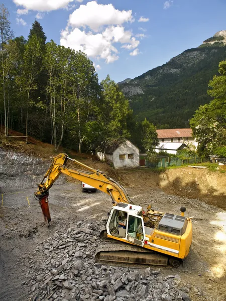 Digger working — Stock Photo, Image