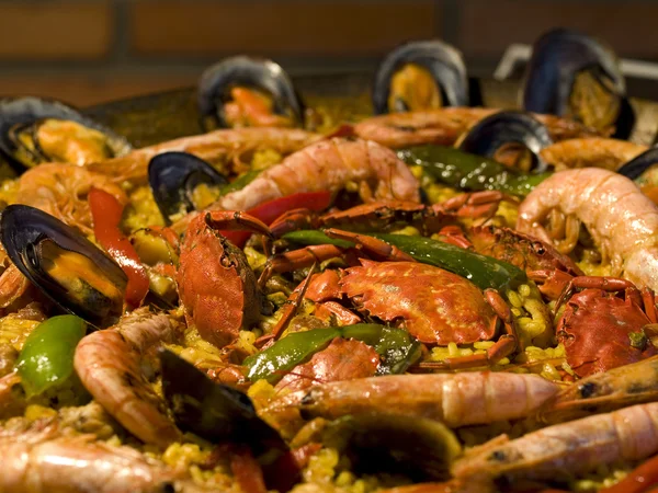 Paella española — Foto de Stock
