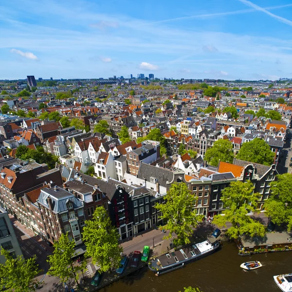 Солнечный Амстердам — стоковое фото