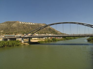 Cullera River in Valencia, Spain clipart