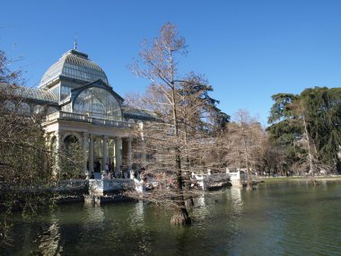 Palacio de Cristal, Madrid clipart