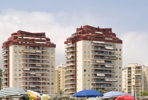 Buildings in Benidorm, Spain — Stock Photo, Image