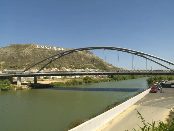 Cullera річка в Valencia, Іспанія — стокове фото