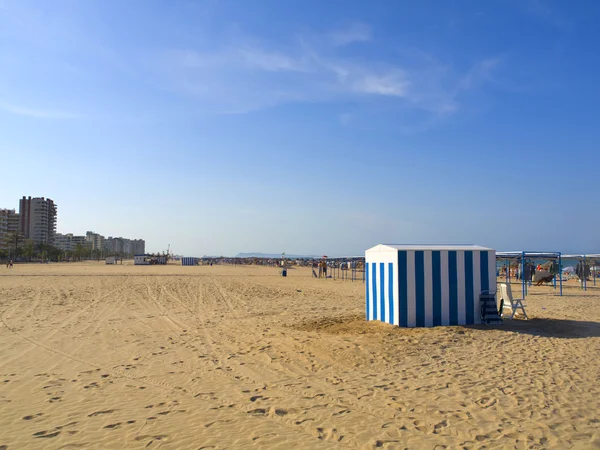 Gandia Beach, Spagna — Foto Stock