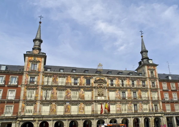 Plaza Mayor, Мадрид — стоковое фото
