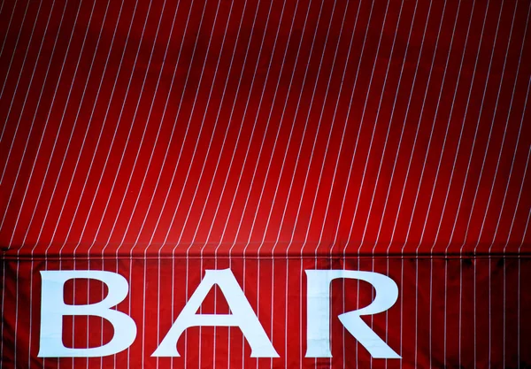 Bar Sign — Stock Photo, Image