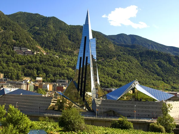 A modern épületben Andorra — Stock Fotó