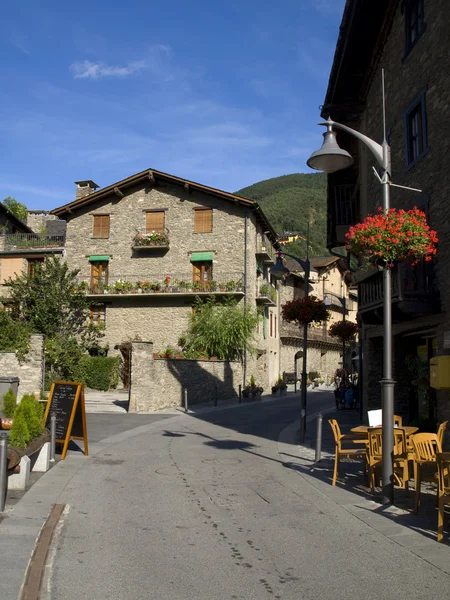 Calle en Ordino, Andorra — Foto de Stock