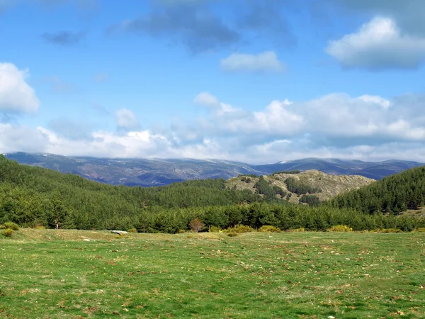 Morcuera dağ silsilesi, madrid — Stockfoto