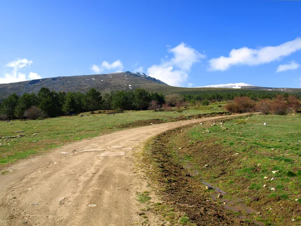 Morcuera dağ silsilesi, madrid — Stockfoto