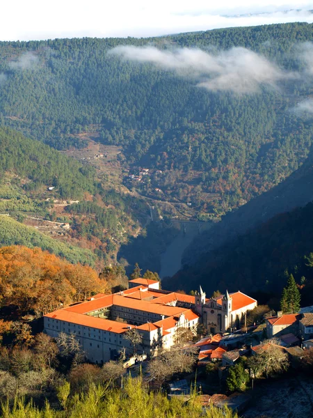 Klasztor Santo estevo — Zdjęcie stockowe