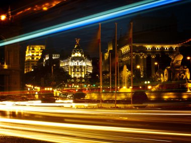 Plaza de Cibeles, Madrid clipart