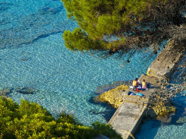 Camp de Mar Beach, Mallorca — Stok fotoğraf
