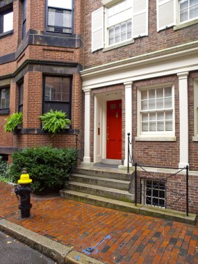 Beacon Hill Houses, Boston clipart