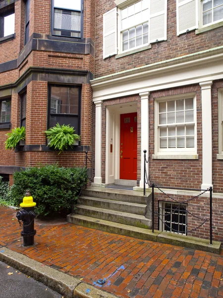 Beacon hill σπίτια, Βοστώνη — Φωτογραφία Αρχείου
