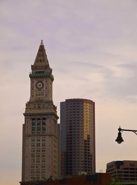 Anpassade hus tower, boston — Stockfoto