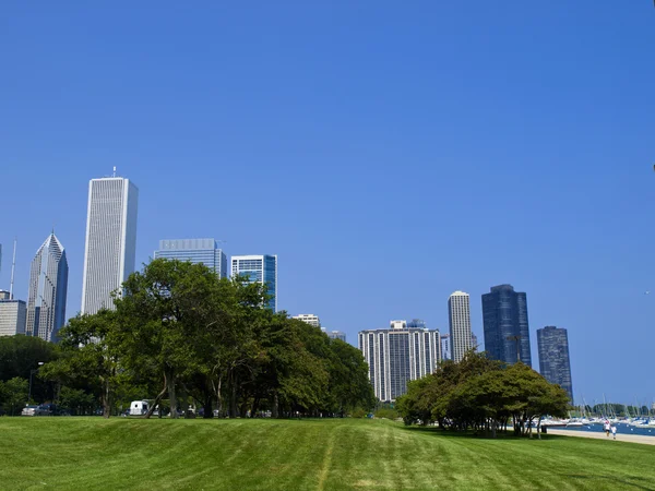 Butler fältet, chicago — Stockfoto