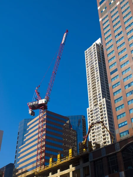 Bygga en skyskrapa — Stockfoto