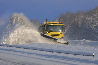 Snow blower clipart