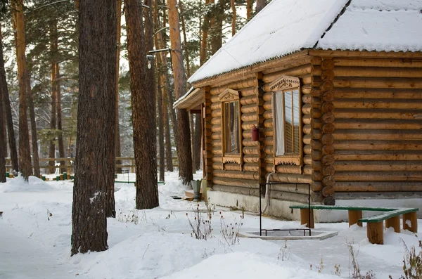 stock image House in wood