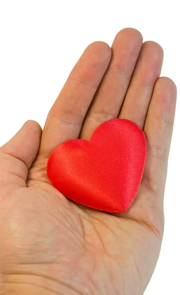 stock image Valentine's heart in a hand