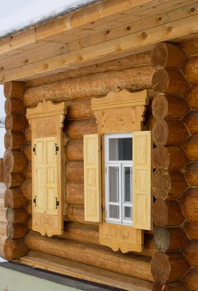 La casa di legno — Foto Stock