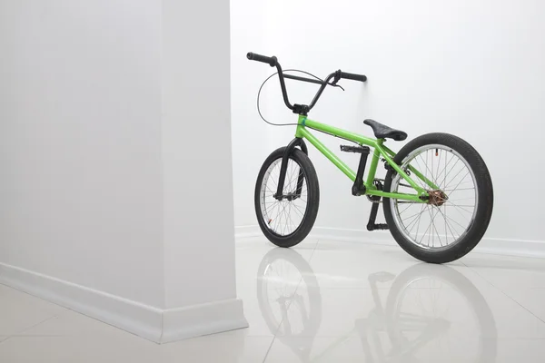 stock image Bmx bicycle indoors