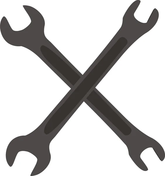 Dos llaves de hierro — Archivo Imágenes Vectoriales