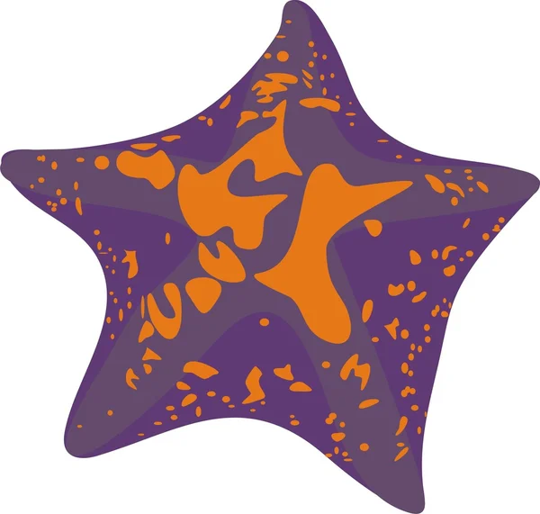 Морская звезда Стоковая Иллюстрация