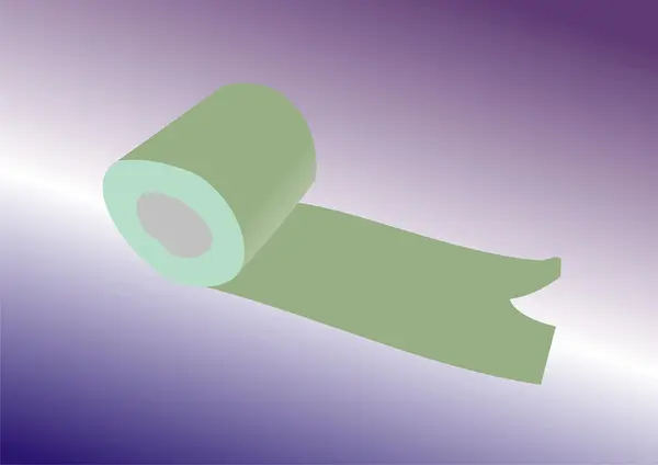 Toiletpapier — Stockvector