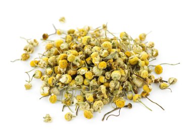 Medicinal chamomile herbs clipart