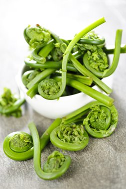 fiddleheads