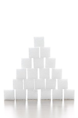 Sugar cube pyramid clipart