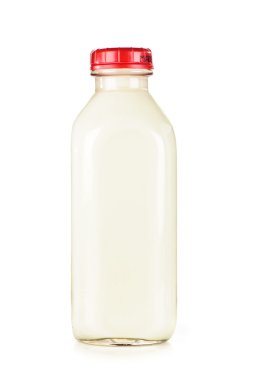 Bottle of white milk clipart