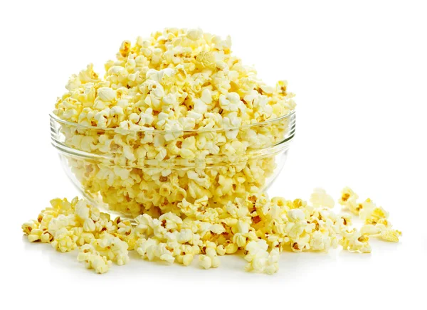 Kom van popcorn — Stockfoto