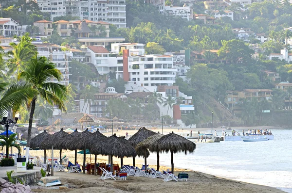 Puerto vallarta pláž, Mexiko — Stock fotografie