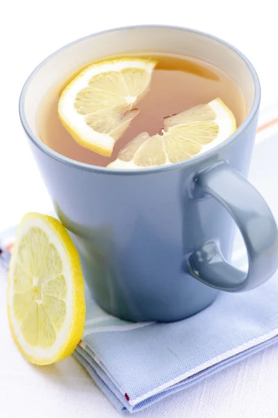 Thee met citroen — Stockfoto
