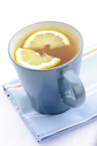 Chá com limão — Fotografia de Stock