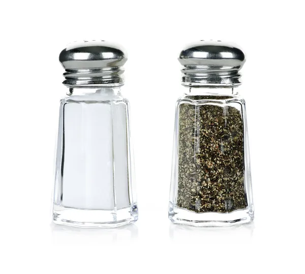 盐和胡椒搅拌器 — 图库照片