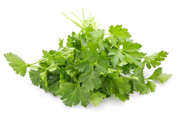 Fresh parsley on white background — Stock Photo, Image