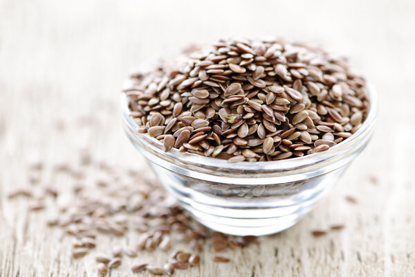 Brown flax seed