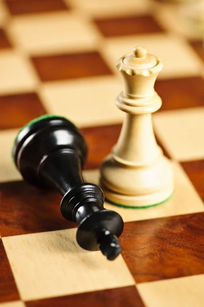 Мат в шахи — стокове фото