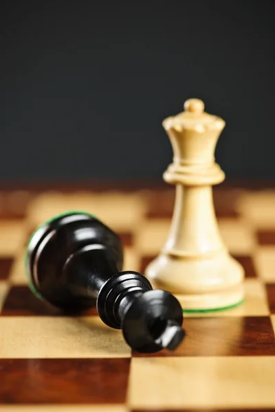 Schackmatt i schack — Stockfoto