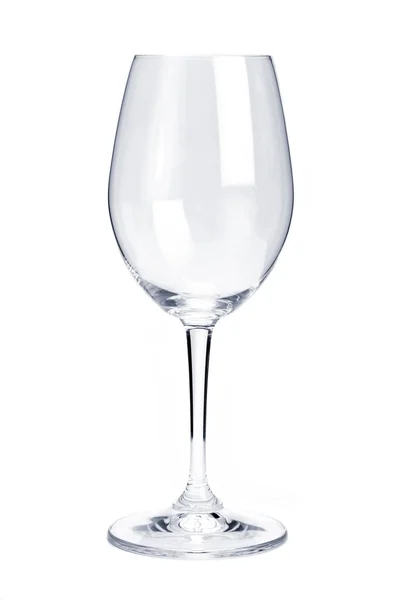 Empty red wine glass — Stock Photo, Image
