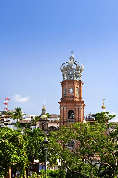 Церковь в Пуэрто-Вальярта, Халиско, Мексика — стоковое фото