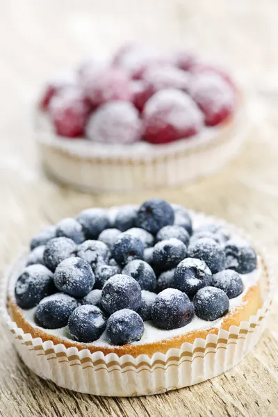 Frukt tårtor — Stockfoto
