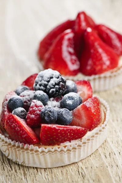 Tortas de frutas — Fotografia de Stock