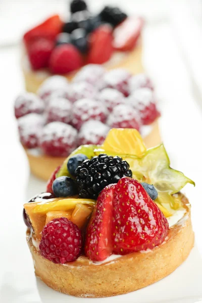 Fruit tarts — Stock Photo, Image